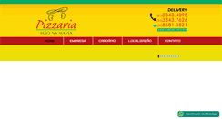 Desktop Screenshot of pizzariamaonamassa.com